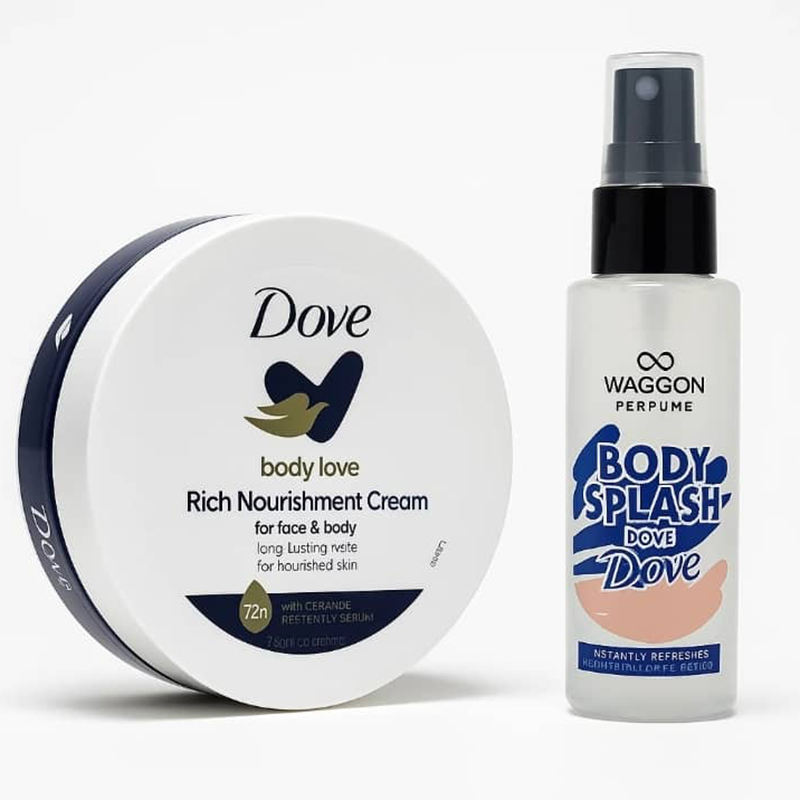 dove_bodysplash_120ml_800-800 بادی اسپلش با رایحه کرم داو 120میل-Waggon - Image 1